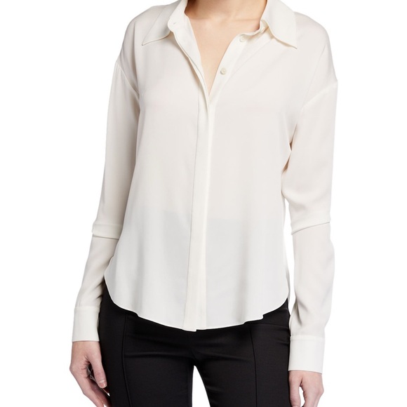 DIANEvonFURSTENBERG Silk Blouse - Picture 1 of 7